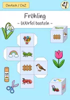 Vorschau - Mal- und Bastelvorlagen - FRÜHLING - Deckblatt