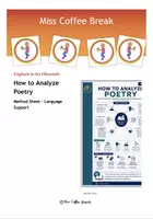 Vorschau - Arbeitsblätter - How to analyze poetry / poems / Gedichtanalyse (Method Sheet / EF - Q1 - Q2) - Deckblatt