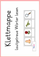 Vorschau - Fördermaterial/Inklusion - Lautgetreue Wörter lesen - Klettmappe Lesen lernen Förderschule Geistige Entwicklung - Seite 3