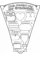 Vorschau - Arbeitsblätter - Abschieds-Wimpel Grundschule – Reflexion, Erinnerung & Abschlussfeier - Seite 2