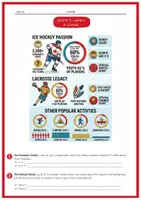 Vorschau - Arbeitsblätter - Canada: Infographics Food, Sport, Nature and Politeness - Seite 2