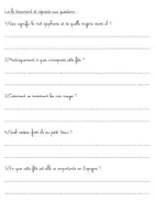Aperçu - Feuilles d'exercices - Lecture compréhension (CE1/CE2) : épiphanie - Page 1