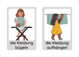 Vorschau - Spiele - WORTSCHATZKARTEN: Rund um die Hausarbeit - Seite 2