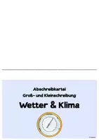 Vorschau - Arbeitsblätter - Bundle Abschreibkarteien Groß- & Kleinschreibung - Seite 2