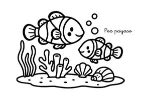 Vista previa - Hojas de trabajo - MI PEQUEÑO LIBRO PARA COLOREAR LOS ANIMALES DEL OCÉANO - página 3