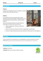 Vorschau - Klassenarbeiten - Der zerbrochne Krug - Klausur - Sachtextanalyse und literarische Erörterung - Seite 1