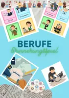 Vorschau - Spiele - Berufe: Erinnerungspiel, Mittelschule, DAZ, Vorkurs - Deckblatt