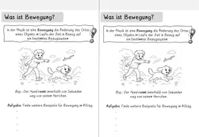 Vorschau - Arbeitsblätter - Selbstlernheft: Bewegung - Seite 2