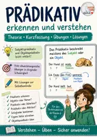 Vorschau - Arbeitsblätter - Satzglieder - Prädikativ: Theorie+Übungen (6.Kl, Gymi) - Deckblatt