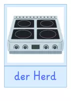 Vorschau - Bildkarten - Bildkarten: Küche (DaZ-Unterricht) - Seite 3