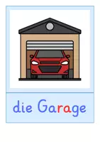 Vorschau - Bildkarten - Bildkarten: Haus (DaZ-Unterricht) - Seite 2
