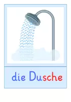 Vorschau - Bildkarten - Bildkarten: Badezimmer (DaZ-Unterricht) - Seite 2