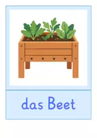 Vorschau - Bildkarten - Bildkarten: Garten (DaZ-Unterricht) - Seite 3