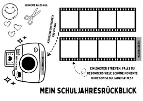 Vorschau - Arbeitsblätter - Reflexion Kamerarückblick auf das Schuljahr - Seite 2