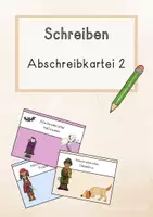 Vorschau - Arbeitsblätter - Abschreibkartei 2 - Deckblatt