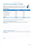 Vorschau - Arbeitsblätter - Haushaltsbuch - Konsumausgaben im Vergleich - Seite 3