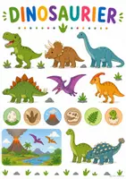 Vorschau - Poster - Lernposter „Tierwelt“ – Tiere spielerisch kennenlernen - Seite 1