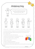 Vorschau - Arbeitsblätter - Logicals (+Read and Colour) - Cinema, Shopping, Robots - Seite 3