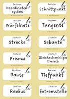 Vorschau - Spiele - Mathe-Begriffe-Rallye (inkl. Blanko-Vorlage) - Seite 2