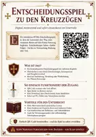 Vorschau - Interaktives Material - Digitales Entscheidungsspiel zum Ersten Kreuzzug – QR-Code Zugang mit Reflexionsblättern - Seite 1