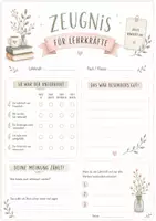 Vorschau - Arbeitsblätter - Zeugnis für Lehrkräfte - Deckblatt