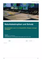 Vorschau - Arbeitsblätter - DaZ-Levelheft 48: Naturkatastrophen und Schutz - Deckblatt
