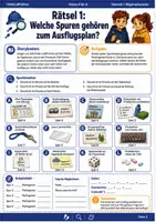 Vorschau - Spiele - Der verschwundene Ausflugsplan Escape Room Klasse 5 bis 6 Detektivfall in der Schule - Seite 2