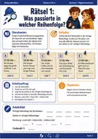 Vorschau - Spiele - Das geheime Abendtreffen Escape Room Klasse 5 bis 6 Detektivfall in der Schule - Seite 2