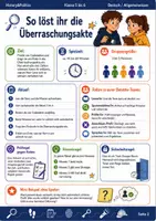 Vorschau - Spiele - Die seltsame Überraschung Escape Room Klasse 5 bis 6 Detektivfall in der Schule - Seite 1