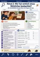 Vorschau - Spiele - Die seltsame Überraschung Escape Room Klasse 5 bis 6 Detektivfall in der Schule - Seite 3