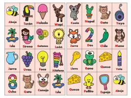 Vista previa - Juegos / Gamificación - LOTERIA DEL ABECEDARIO - página 3