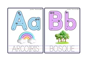 Vista previa - Manualidades / Dibujos para colorear - TARJETARIO DE PRELECTURA - página 1