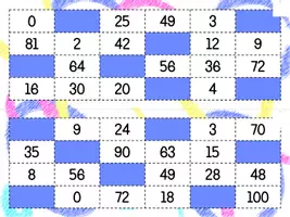 Vista previa - Juegos / Gamificación - BINGO DE MULTIPLICACIONES - página 3
