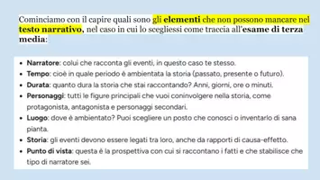 anteprima - Materiale di supporto/inclusione - Testo narrativo - Pagina 1