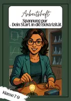 Vorschau - Unterrichtsreihen - Elektrizität - elektrische Stromkreise; Arbeitsheft - Deckblatt