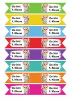 Vorschau - Anderer Materialtyp - Willkommensgeschenk Fähnchen Stifte Maus / Mäuseklasse - Seite 3