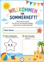 Vorschau - Unterrichtsreihen - Ferienhefte Grundschule Klasse 1-4 - Materialpaket - Seite 1