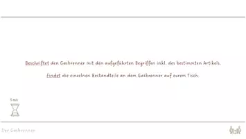 Vorschau - Präsentationen/Tafelbilder - "Der Gasbrenner": Präsentation - Seite 3