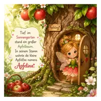 Vorschau - Präsentationen/Tafelbilder - Die kleine Apfelfee 🍎 - Kinderbuch - Seite 1
