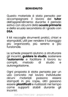 anteprima - Materiale di supporto/inclusione - Kit estivo indispensabile per il tutor DSA - Pagina 1