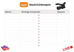 Vorschau - Test - Logo Nachrichtenquiz - Raster zur übersichtlichen Bearbeitung - Seite 1