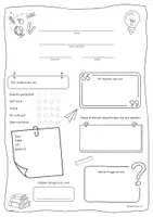 Vorschau - Anderer Materialtyp - Zeugnis / Feedback für die Lehrkraft - Seite 1