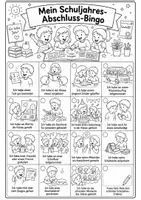 Vorschau - Arbeitsblätter - 🎓 Mein Schuljahres-Abschluss-Bingo – Der perfekte Rückblick zum Schuljahresende! 🎉 - Seite 1