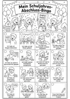 Vorschau - Arbeitsblätter - 🎓 Mein Schuljahres-Abschluss-Bingo – Der perfekte Rückblick zum Schuljahresende! 🎉 - Seite 2