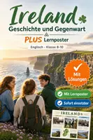 Vorschau - Arbeitsblätter - Ireland - Geschichte und Gegenwart PLUS Lernposter - Deckblatt