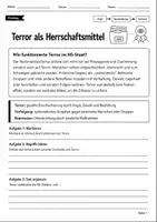 Vorschau - Arbeitsblätter - Nationalsozialismus: Verfolgung im NS-Staat Klasse 9/10 - Seite 1