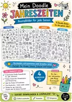 Vorschau - Arbeitsblätter - JAHRESZEITEN DOODLES - qlixu - Deckblatt