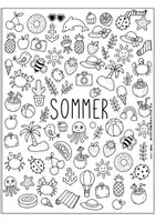 Vorschau - Arbeitsblätter - JAHRESZEITEN DOODLES - qlixu - Seite 2
