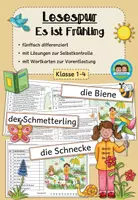 Vorschau - Stundenentwürfe - Lesespur - Frühling (Klasse 1-4) - Deckblatt