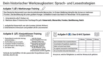 Vorschau - Unterrichtsreihen - Versailler Vertrag Arbeitsheft Geschichte PLUS Lernposter - Seite 3